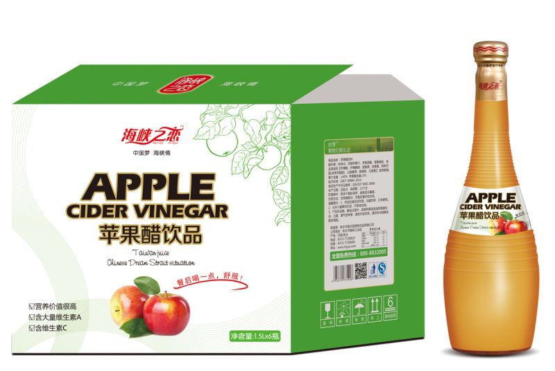 蘋(píng)果醋1.5L×6